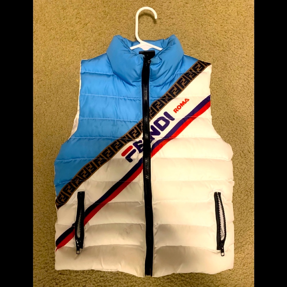 Rich Boys F inspired puffer vest